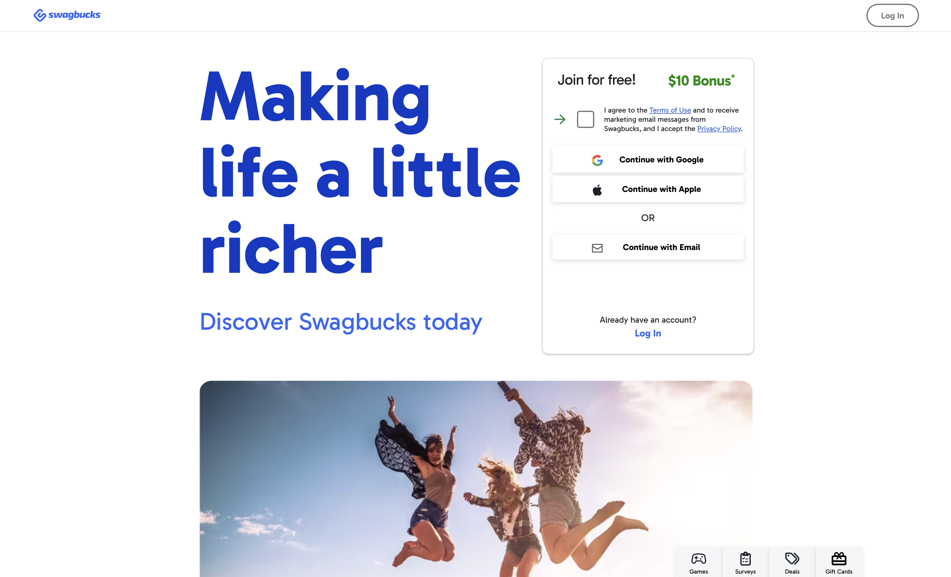 Swagbucks platform preview